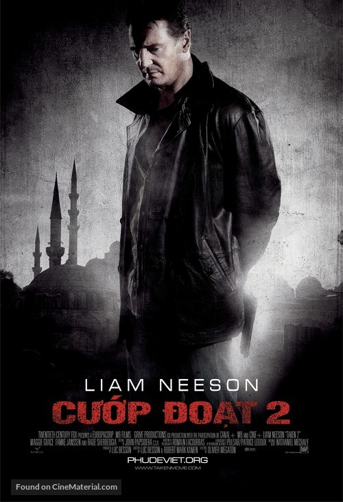 Taken 2 - Vietnamese Movie Poster