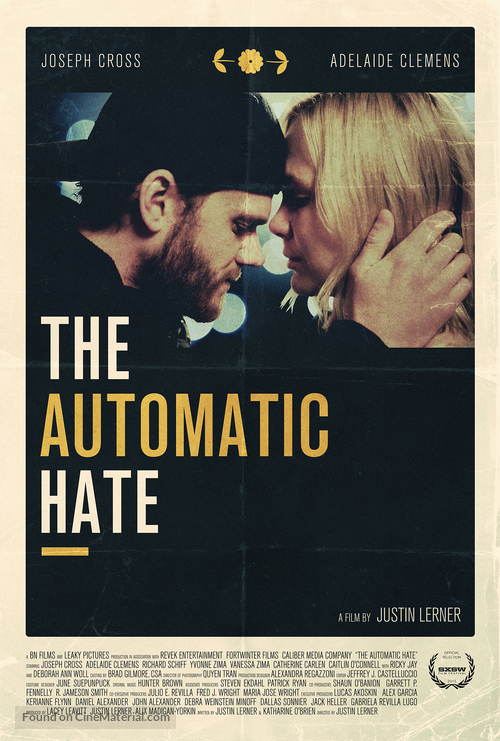 The Automatic Hate - Movie Poster