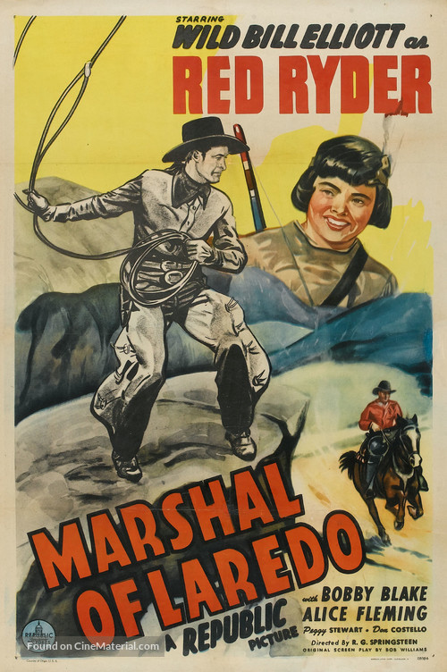 Marshal of Laredo - Movie Poster