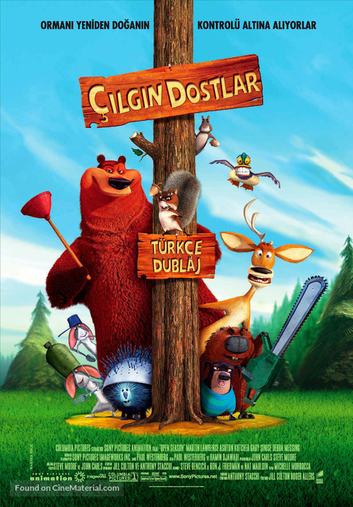 Open Season - Turkish Movie Poster