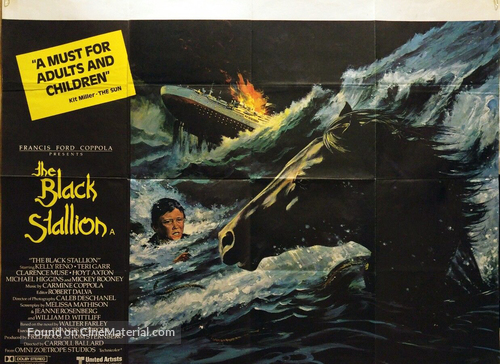 The Black Stallion - British Movie Poster