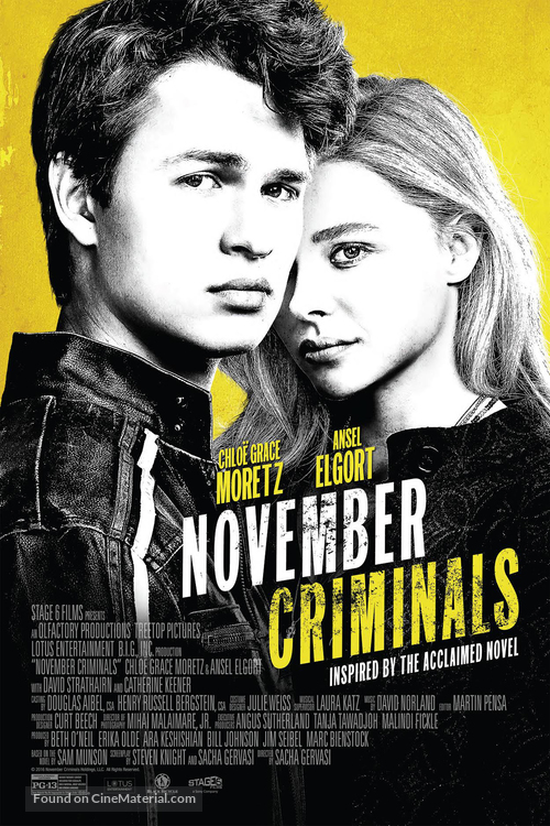November Criminals - Movie Poster