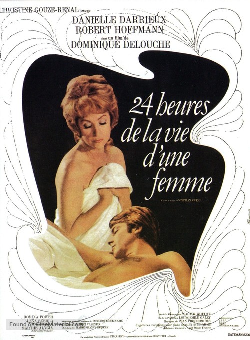 Vingt-quatre heures de la vie d&#039;une femme - French Movie Poster