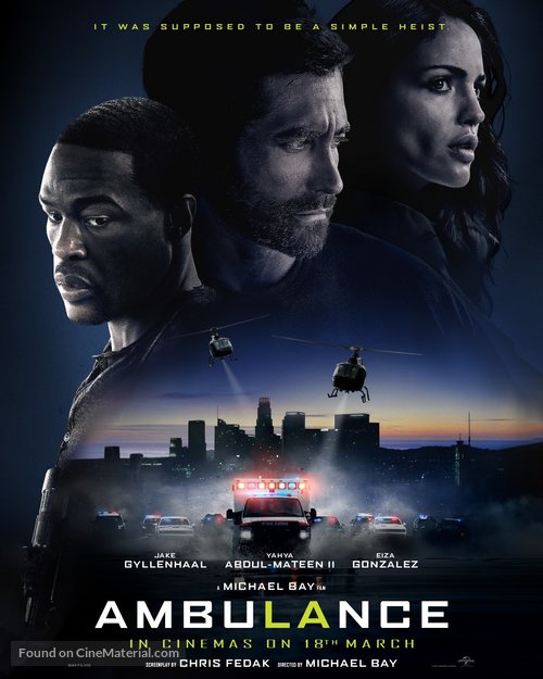 Ambulance - International Movie Poster