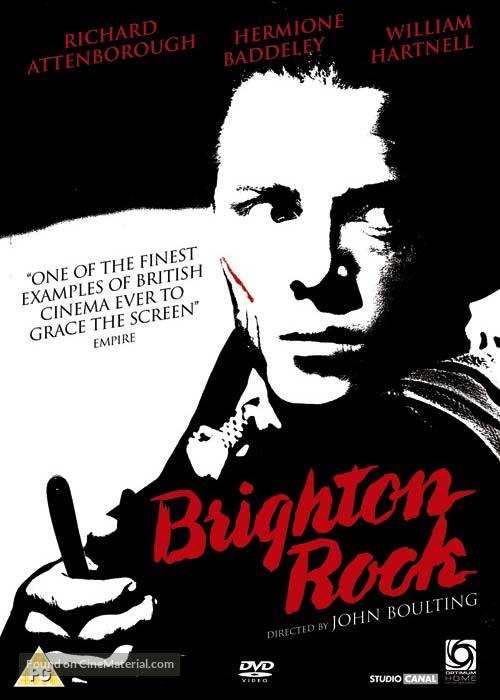 Brighton Rock - British DVD movie cover