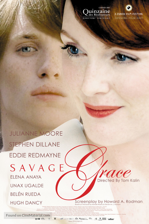 Savage Grace - Swiss poster