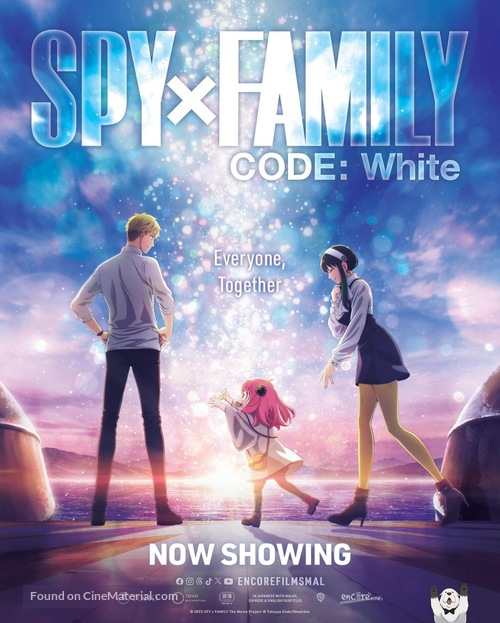 Gekijoban Spy x Family Code: White - Malaysian Movie Poster