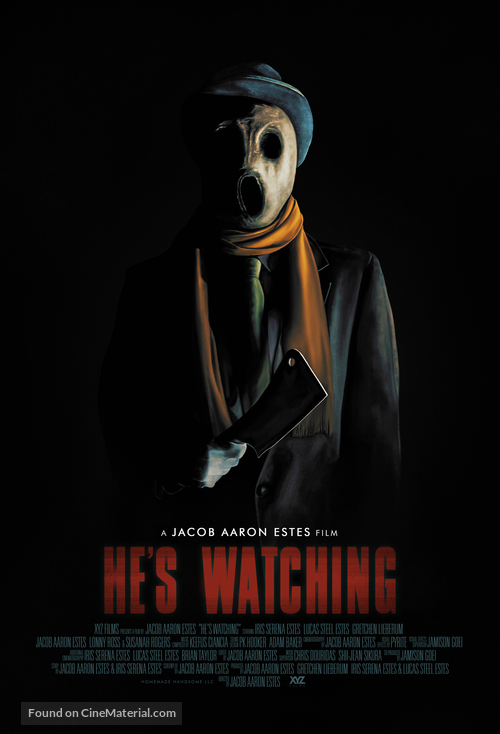 He&#039;s Watching - Movie Poster