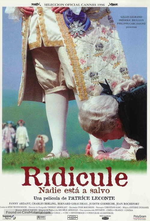 Ridicule - Spanish Movie Poster