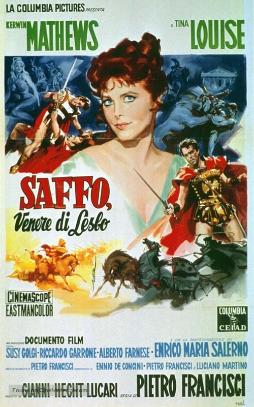 Saffo, venere di Lesbo - Italian Movie Poster