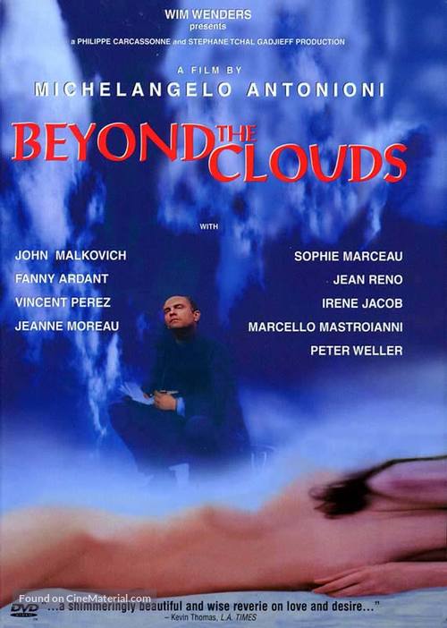 Al di l&agrave; delle nuvole - DVD movie cover