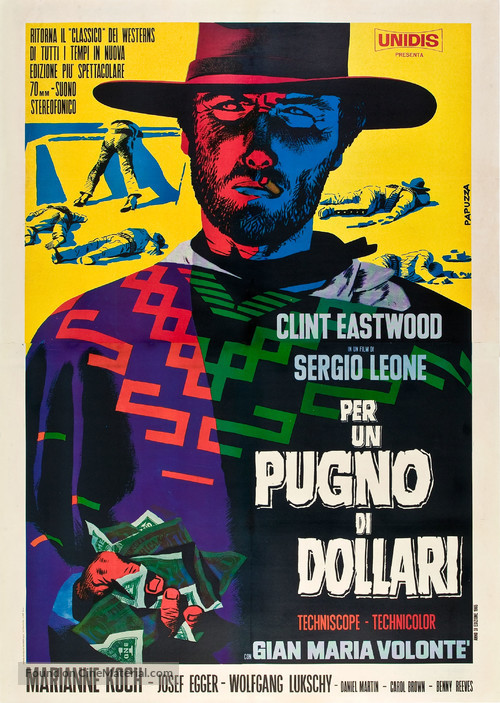 Per un pugno di dollari - Italian Movie Poster