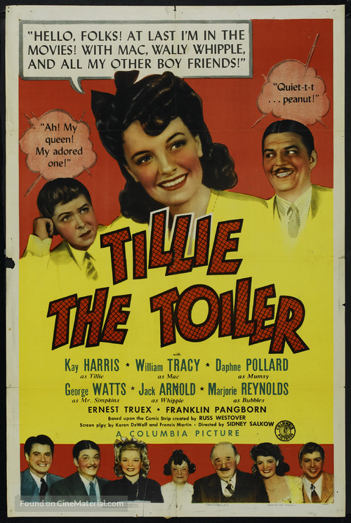 Tillie the Toiler - Movie Poster