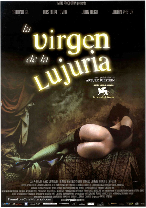 Virgen de la lujuria, La - Spanish poster