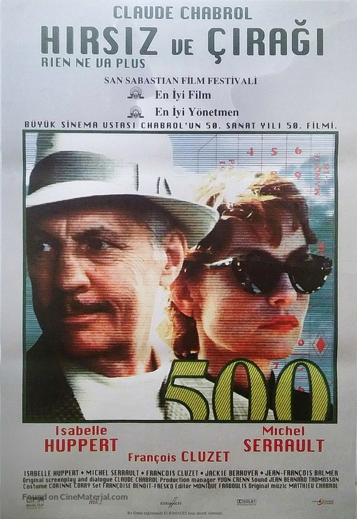 Rien ne va plus - Turkish Movie Poster