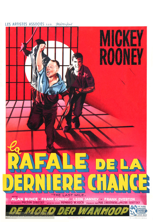 The Last Mile - Belgian Movie Poster