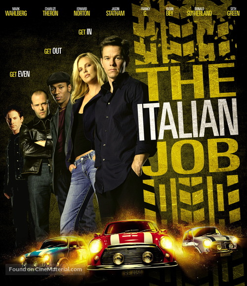 The Italian Job - Blu-Ray movie cover