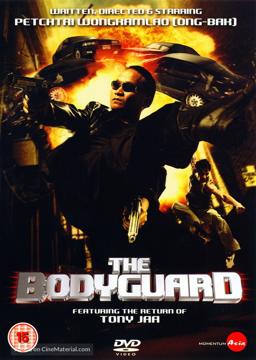 The Bodyguard - British DVD movie cover