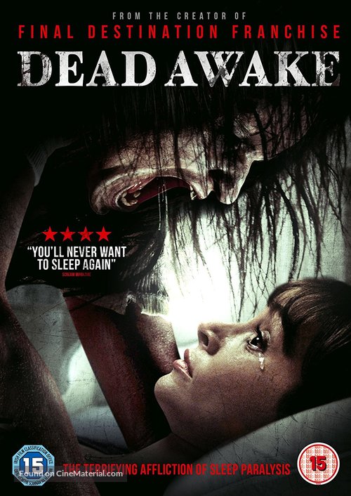 Dead Awake - British Movie Cover