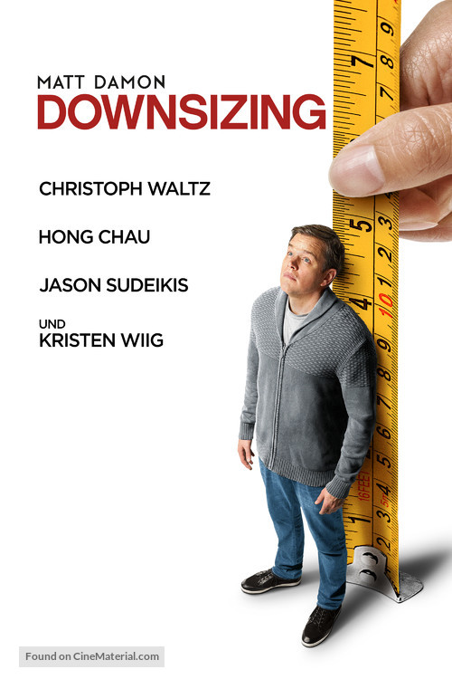 Downsizing - German Movie Cover