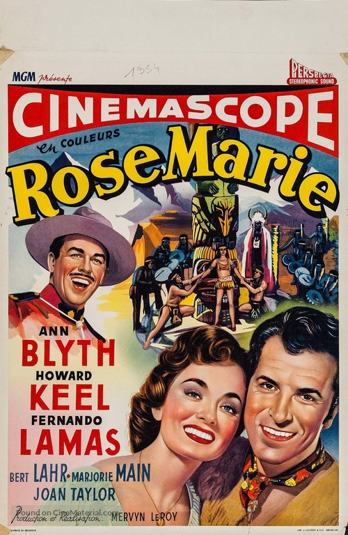 Rose Marie - Belgian Movie Poster