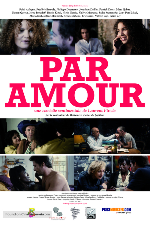 Par amour - French Movie Poster