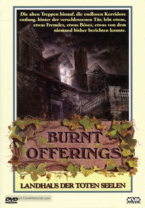 Burnt Offerings - Austrian DVD movie cover