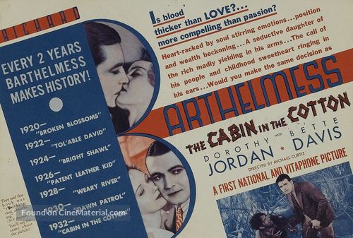 The Cabin in the Cotton - poster