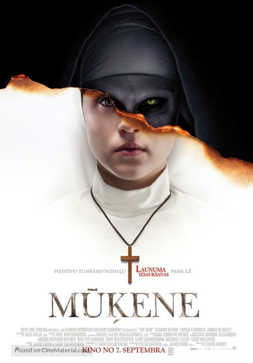 The Nun - Latvian Movie Poster