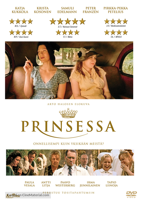 Prinsessa - Finnish DVD movie cover