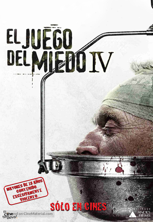 Saw IV - Chilean Movie Poster