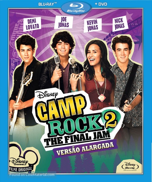 Camp Rock 2 - Portuguese Blu-Ray movie cover