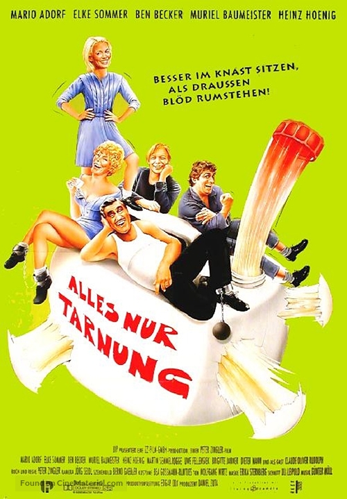 Alles nur Tarnung - German Movie Poster