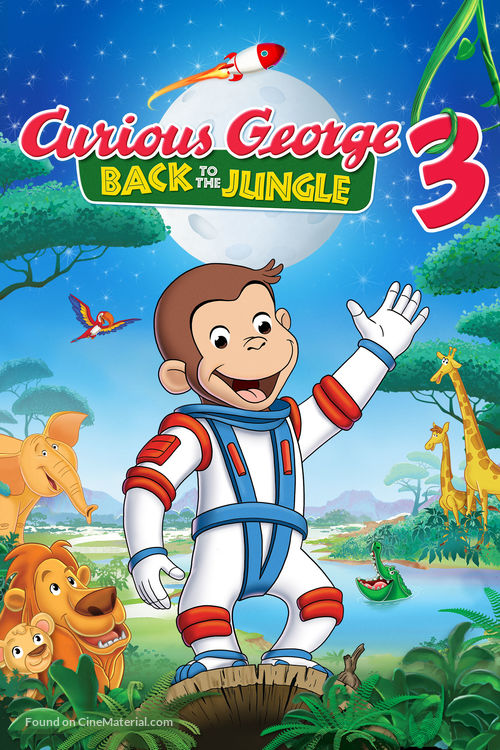 Curious George 3: Back to the Jungle - Movie Cover