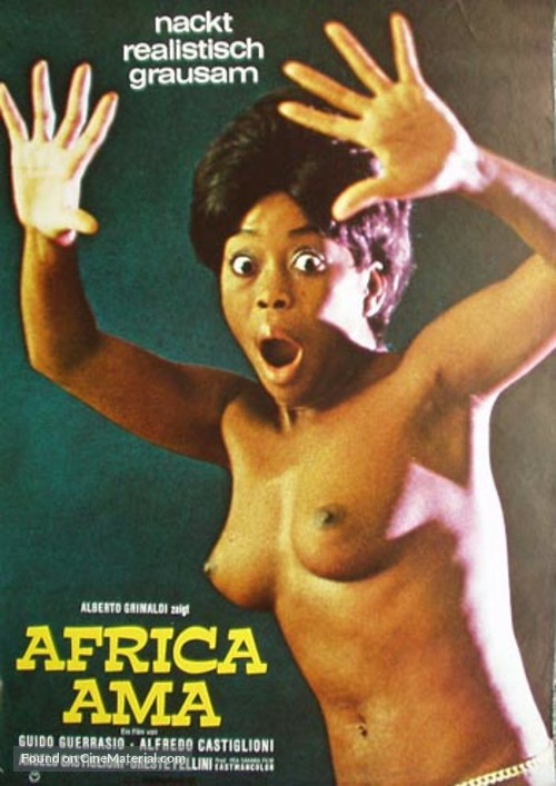 Africa ama - German Movie Poster