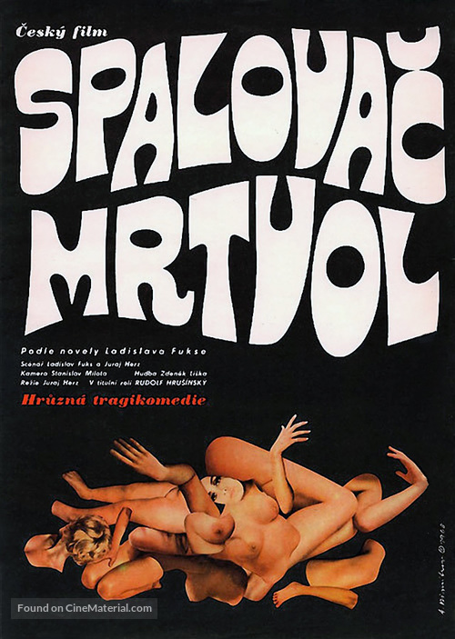 Spalovac mrtvol - Czech Movie Poster