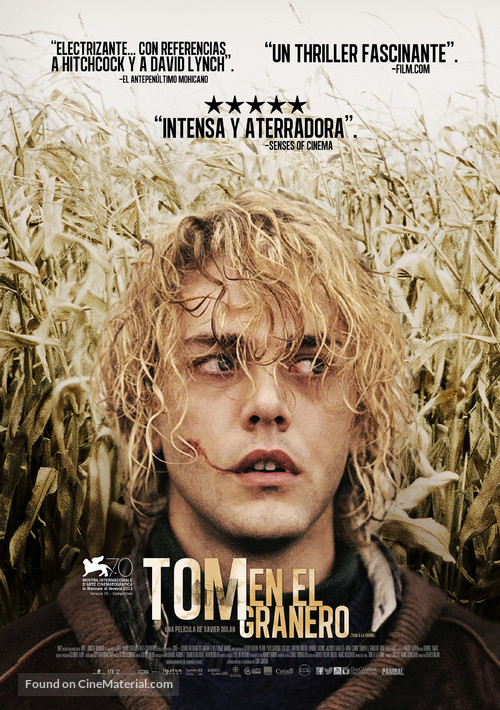 Tom &agrave; la ferme - Mexican Movie Poster