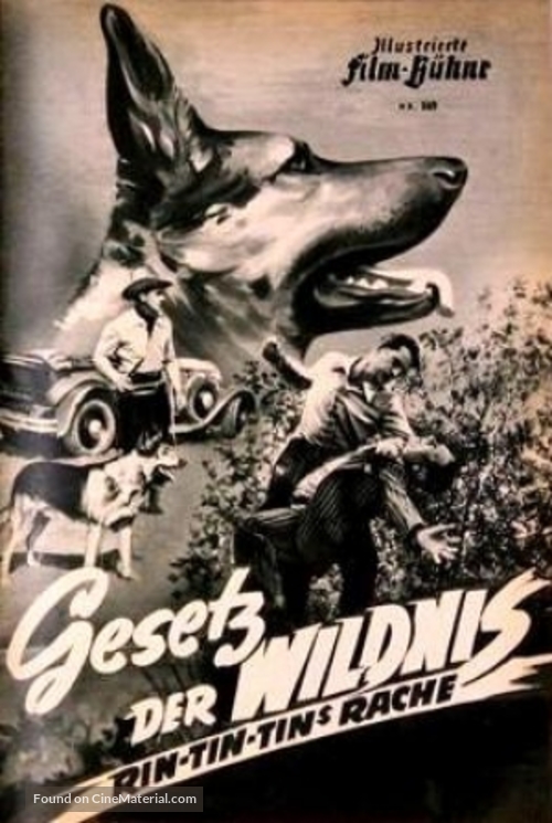Law of the Wild - German poster