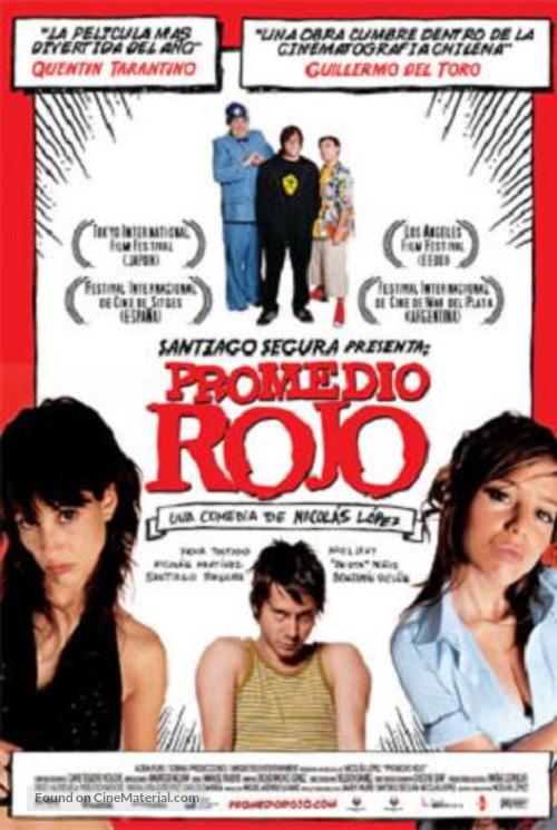 Promedio rojo - Spanish poster