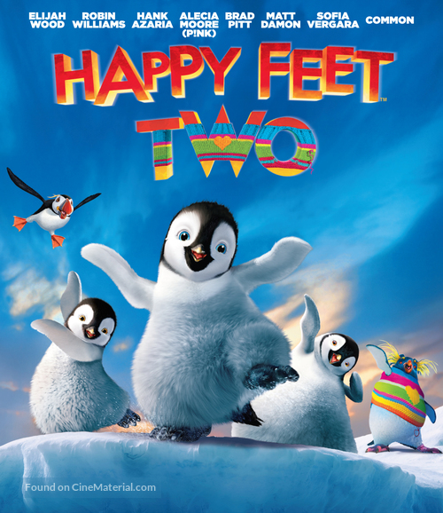 Happy Feet Two - Blu-Ray movie cover