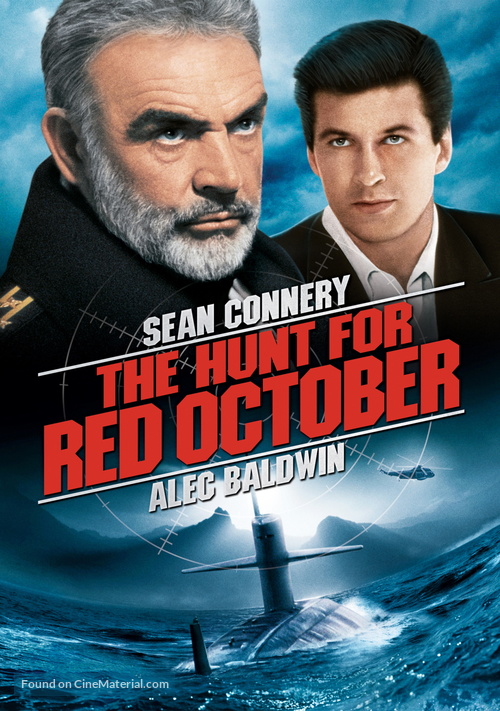 The Hunt for Red October - DVD movie cover