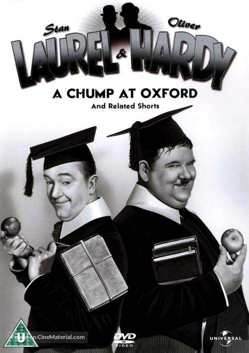 A Chump at Oxford - British DVD movie cover