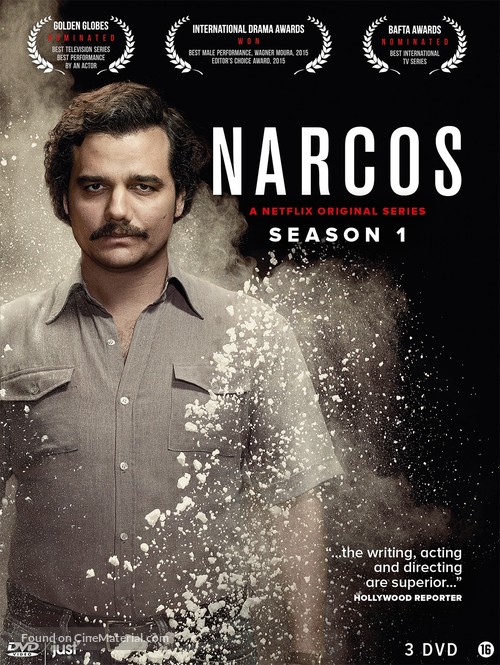&quot;Narcos&quot; - Dutch DVD movie cover