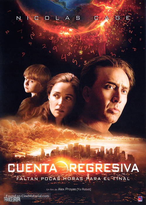 Knowing - Argentinian DVD movie cover