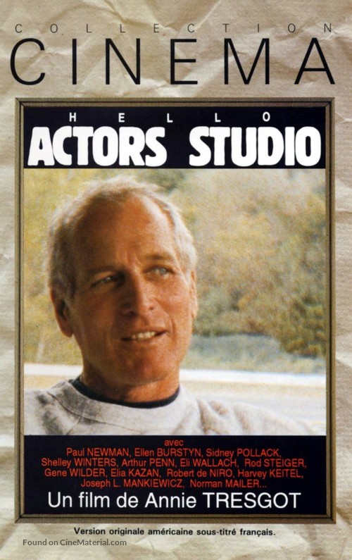 Hello Actors Studio - French VHS movie cover