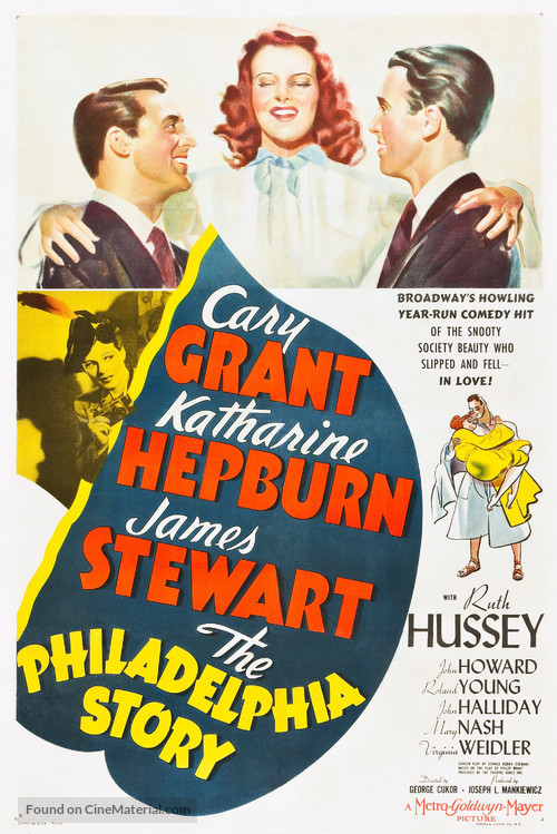 The Philadelphia Story - Movie Poster