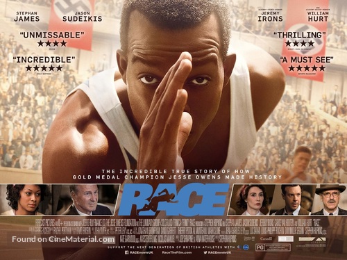 Race - British Movie Poster