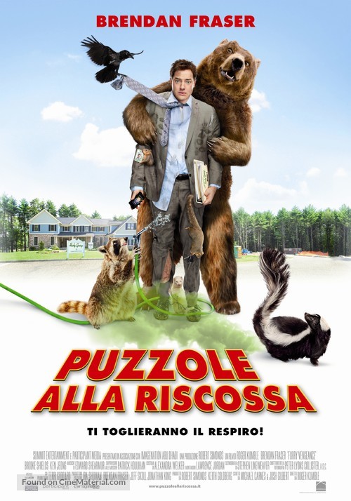 Furry Vengeance - Italian Movie Poster