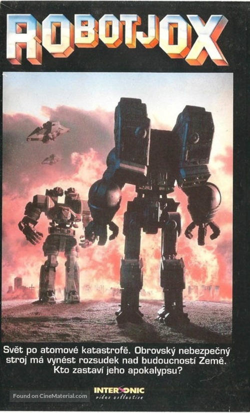 Robot Jox - Slovak VHS movie cover