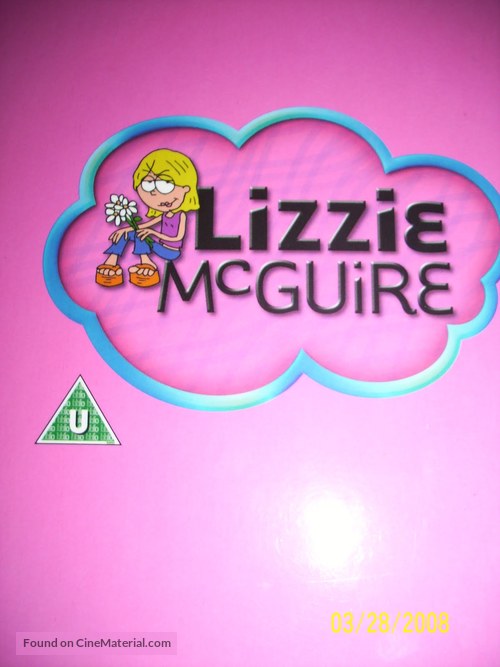 &quot;Lizzie McGuire&quot; - British DVD movie cover